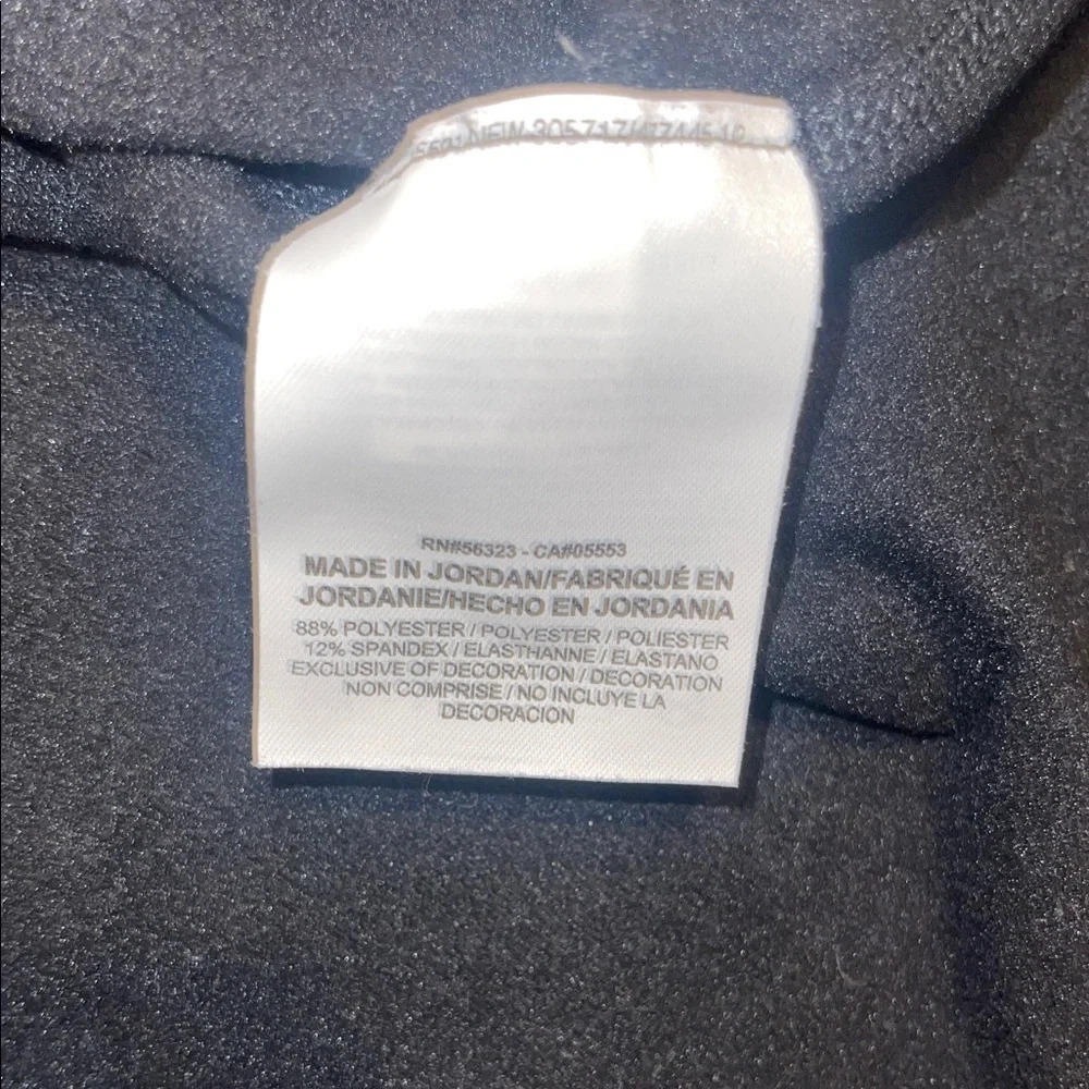 Nike Pro Dri Fit Shirt Embossed Heights Vixen Long Sleeve Zip Women's xl
